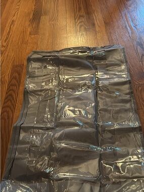 Clear Vinyl Organizer Pockets x2 - Gray Trim